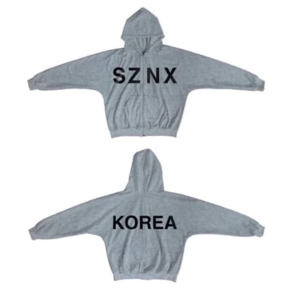 칸예 내한 후드 집업 사이즈3