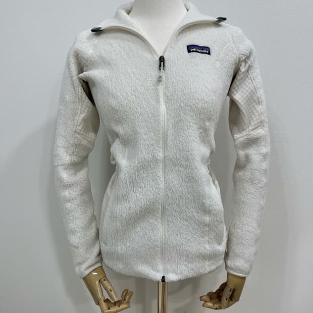 파타고니아 플리스 후리스 자켓 화이트