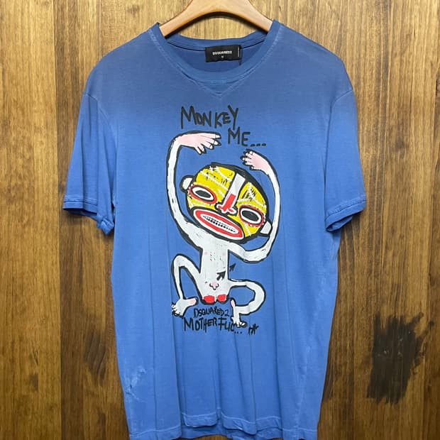 DSQUARED2 Coated 'Monkey Me' T-Shirt