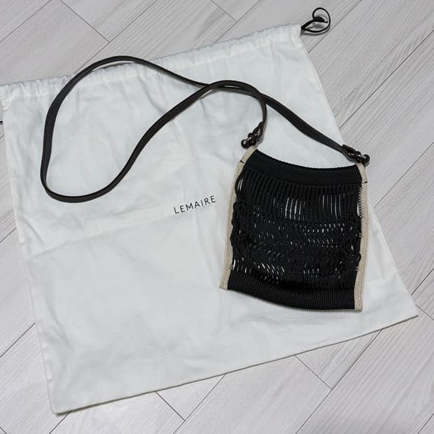 르메르 25ss 미니 필트 네트백