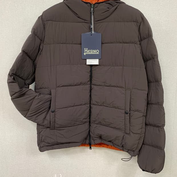 (새상품) HERNO 에르노 리버시블 자켓