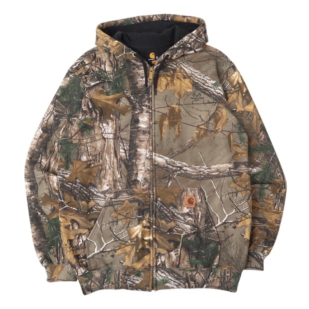 칼하트 리얼트리 카모 오리지널핏 후드집업