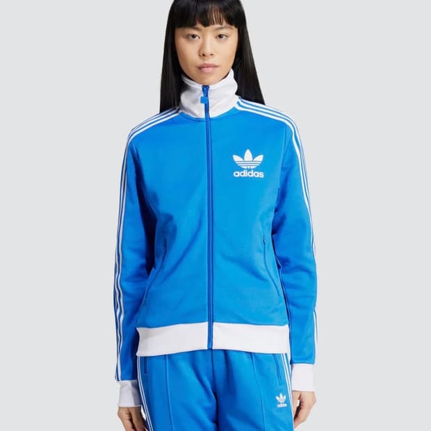 아디다스 베켄바우어 트랙탑 - 블루 / XS