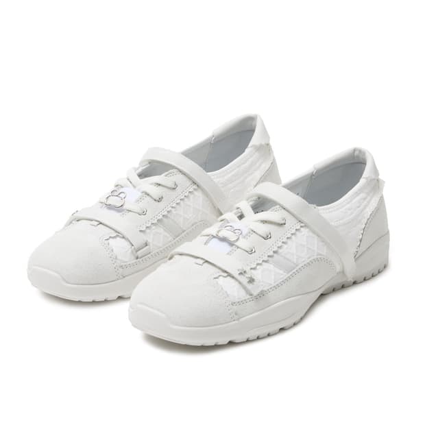 뚜오미오 MEMENTO PATCHWORK SNEAKERS [WHITE]
