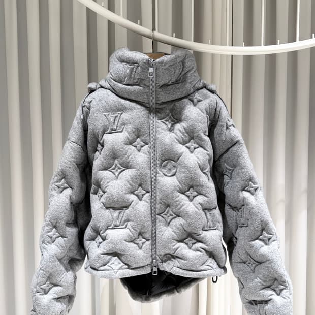 46 / 루이비통 모노그램 보이후드 푸퍼 패딩 자켓