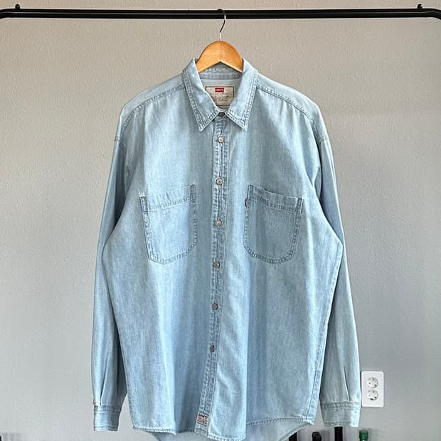 [L-XL]리바이스 Levi's 90s 데님 오버 셔츠