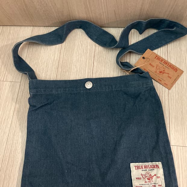 트루릴리젼 청 에코백