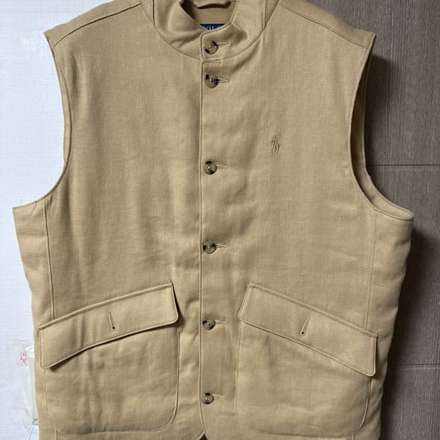 폴로 조끼 패딩 자켓