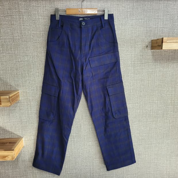 28인치 자라 와이드핏 카고바지 ZARA