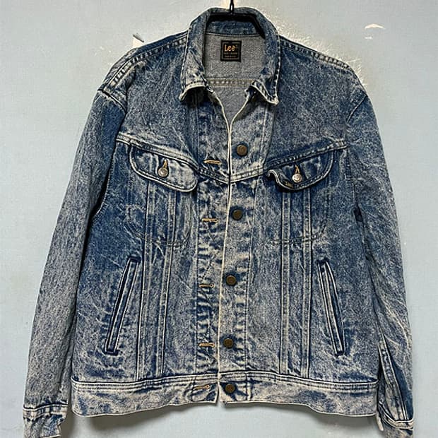 Lee 리 90's USA 90's 남자 데님자켓 춘추 트러커 M 95