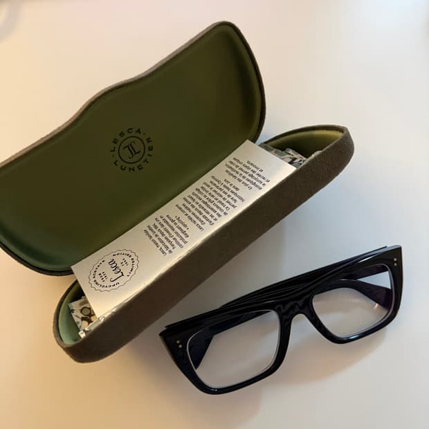 [빈티지] 레스카 캣아이 뿔테 안경