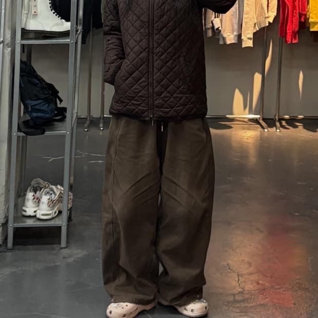 폴로랄프로렌 브라운 퀄팅 자켓 A3050