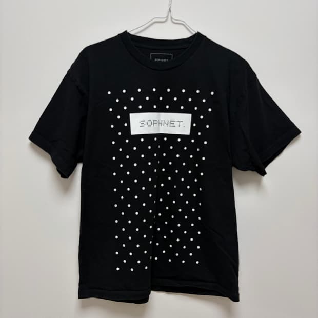소프넷 도트 반팔 티셔트