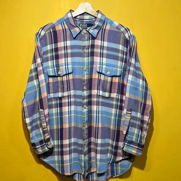 [L] 폴로 랄프로렌 클래식핏 플란넬 셔츠