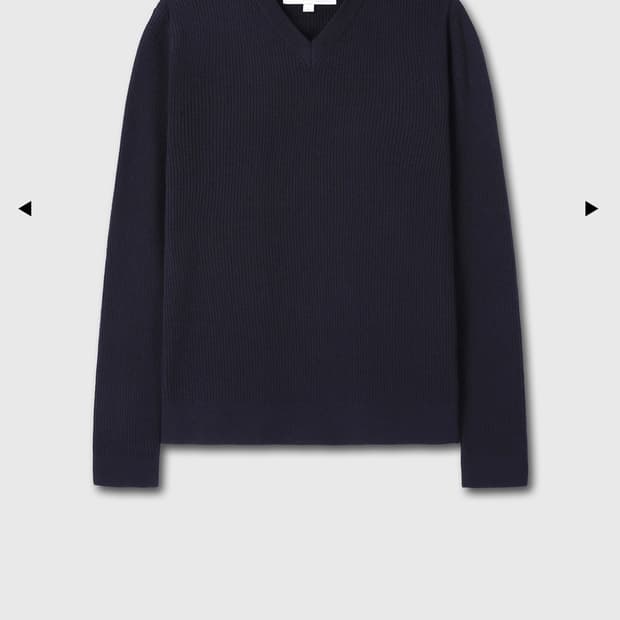 토니웩 v넥 니트 xl 네이비