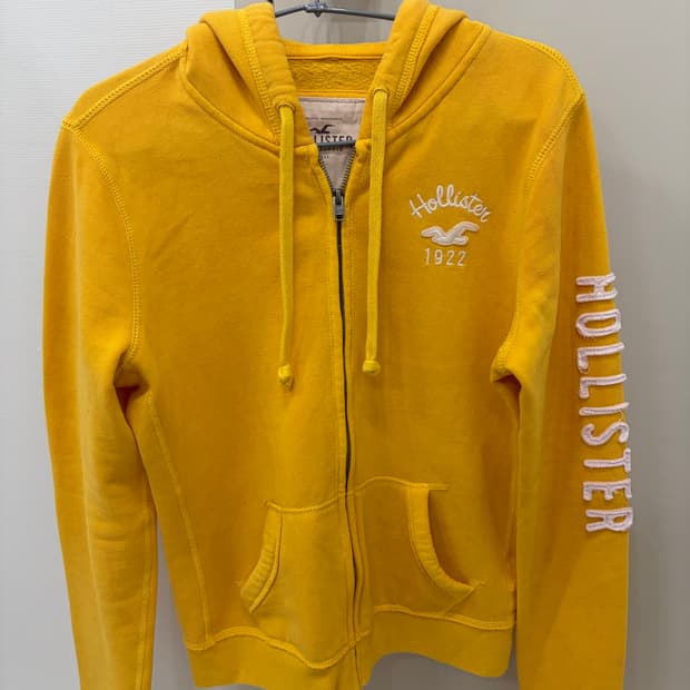홀리스터 노랑이 후드집업🐥💛