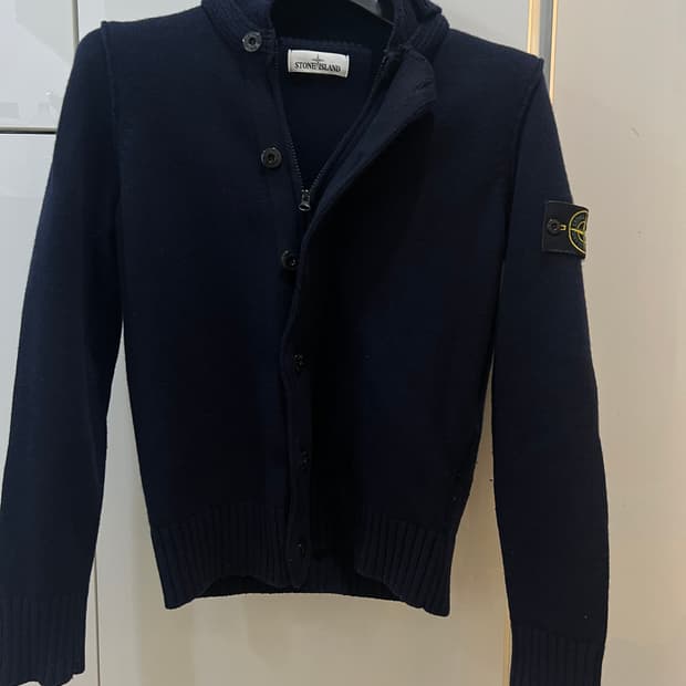 스톤아일랜드 네이비 집업가디건 S