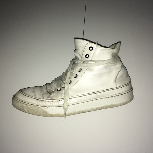Masnada leather hightops 42size