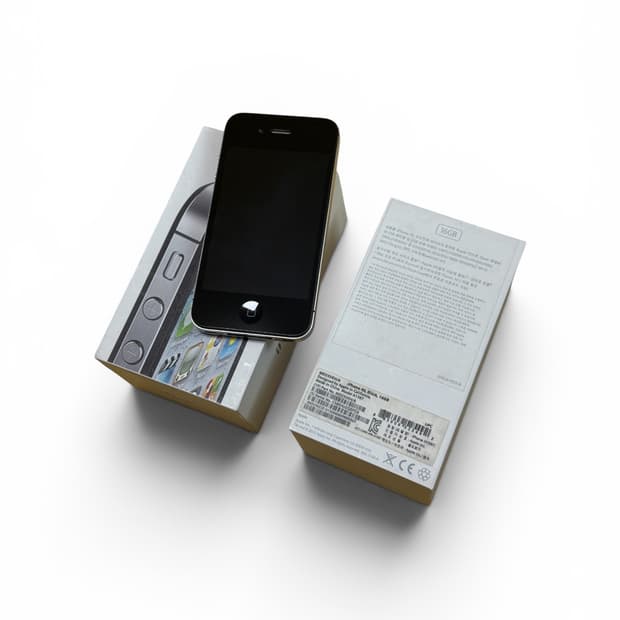 iphone 4S Black 16GB Full box