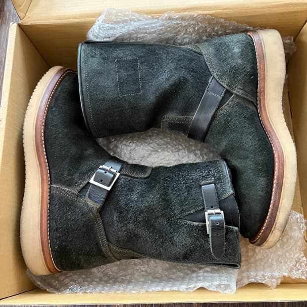 Clinch 클린치 엔지니어 부츠 러프앤러기드 US9