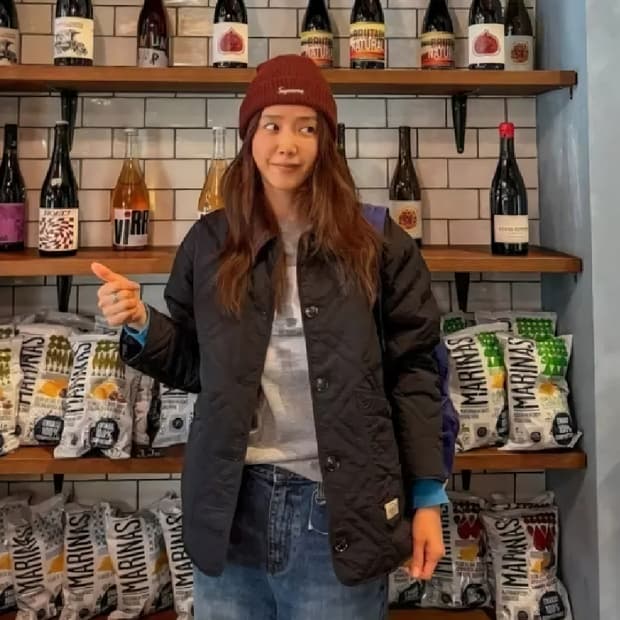 LOVLOV 퀼팅 패딩자켓 정상가 168000원