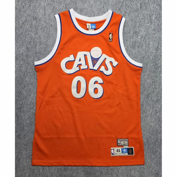 아디다스 NBA 클리블랜드 캐벌리어스 06 하드우드 클래식 농구져지 44
