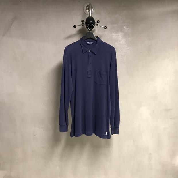 폴로 랄프로렌 PK 긴팔 카라티 네이비 L