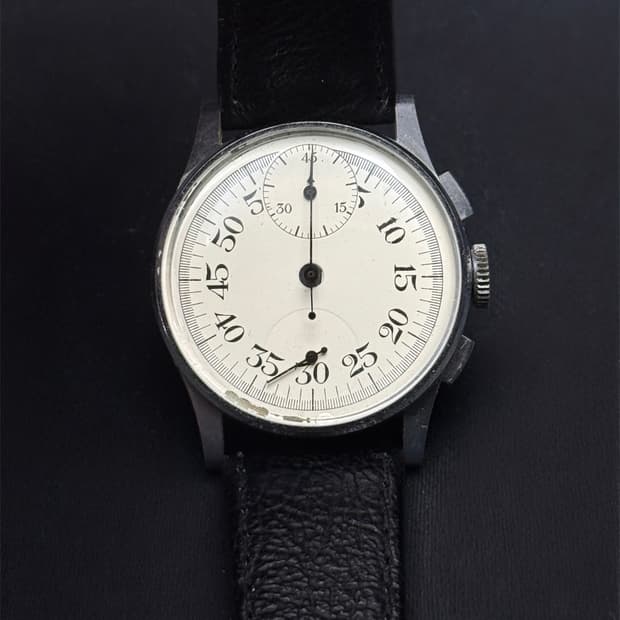 40‘s WWII 피어스 영국군 크로노그래프 타이머 시계