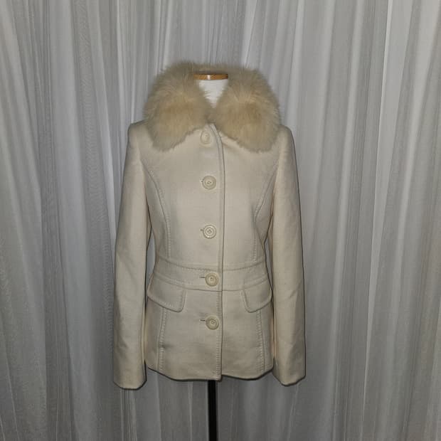 anysis 히메 로걀 일드여주 퍼 카라 코트