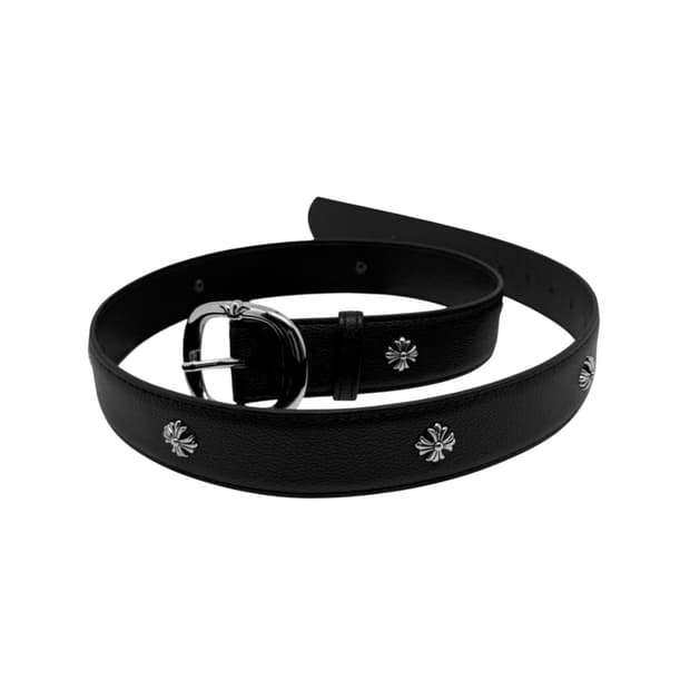[Cross Point Belt]크로스 벨트  블랙 & 화이트
