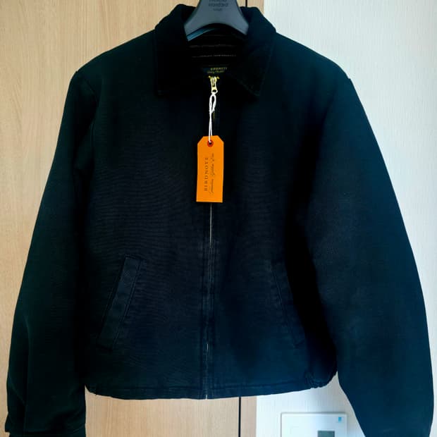 [42] 버드노트 헤비 덕 자켓 블랙