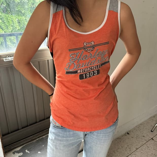 Harley-Davidson 리버시블 레이어드 탱크탑