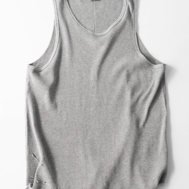 (구매)안셀름 와플 데미지 탱크탑