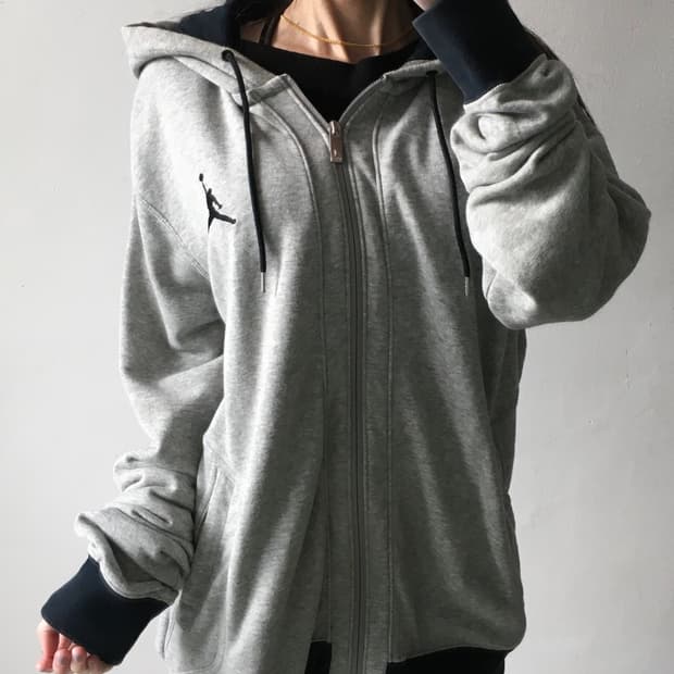 조던 가슴로고 후드집업