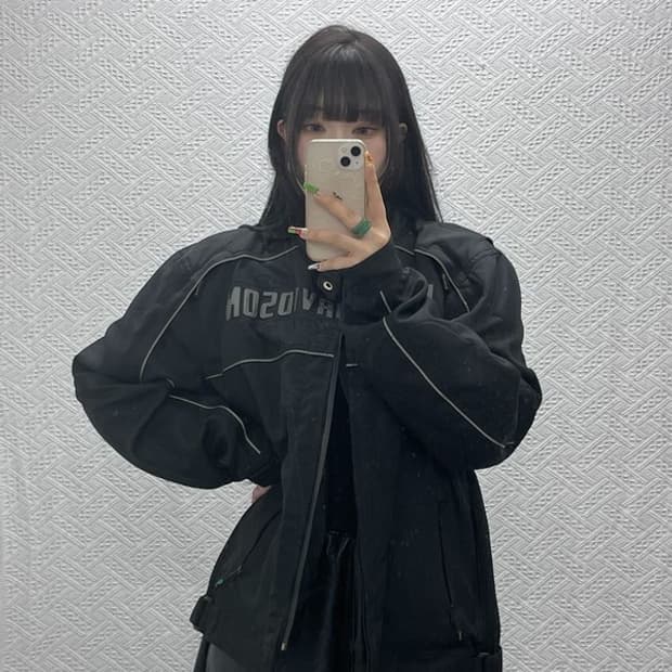 할리 데이비슨 스트릿힙합 모터사이클 레이싱 바이커 자켓 XL C09581