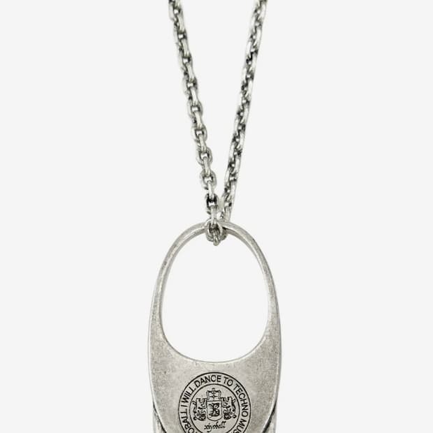 HEADSET BAG NECKLACE - SILVER