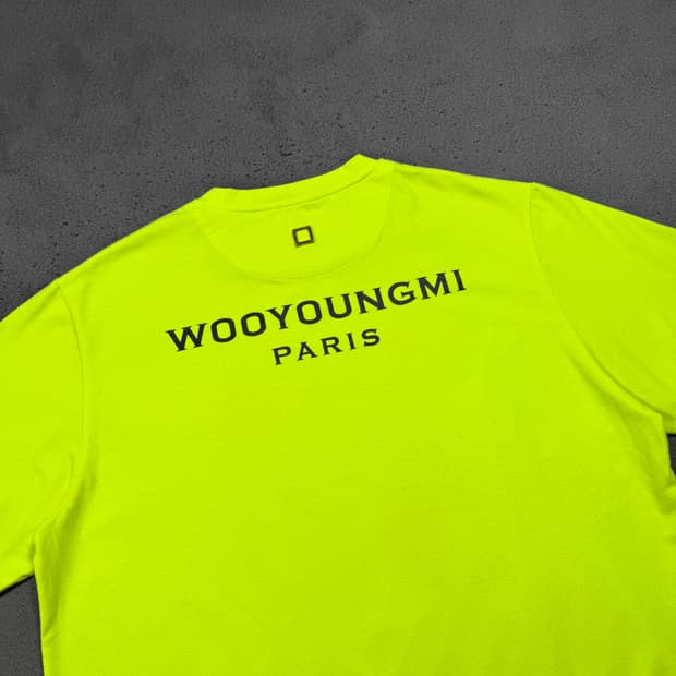 WOOYOUNGMI 우영미 백로고 반팔