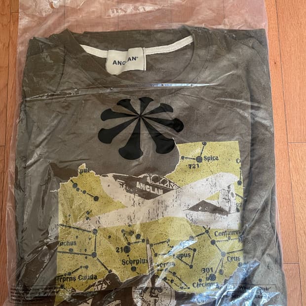 앵글런 Anglan Graphic Long Sleeve 긴팔 티셔츠