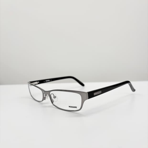 MISSONI 실버 메탈 빈티지 안경
