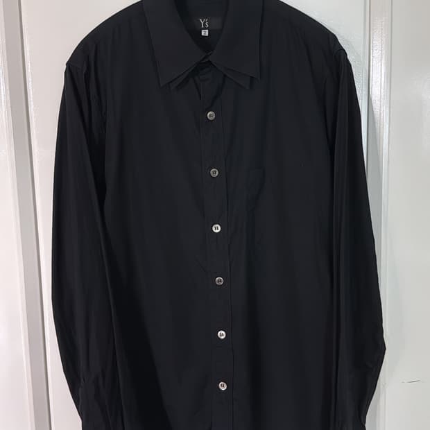 Y’s 요지야마모토 이중 카라 셔츠