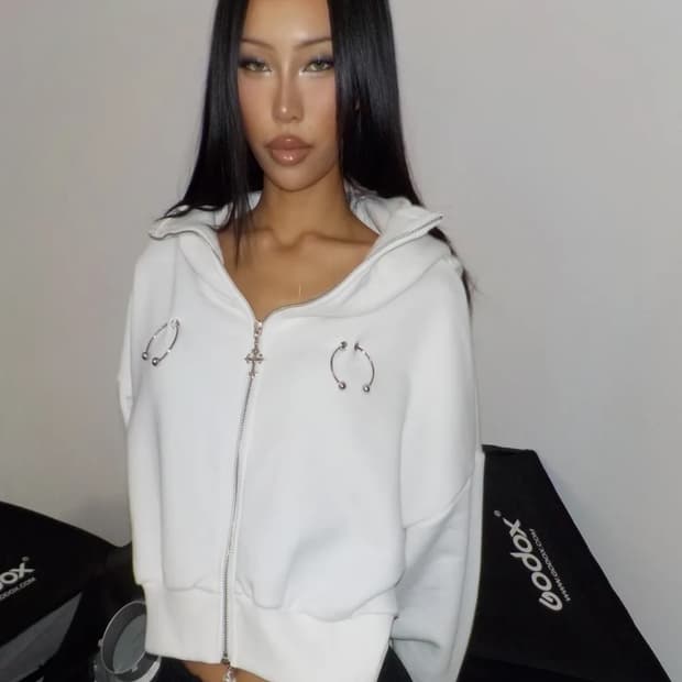 디와이도샵 피어싱 피어스드 엔젤집업