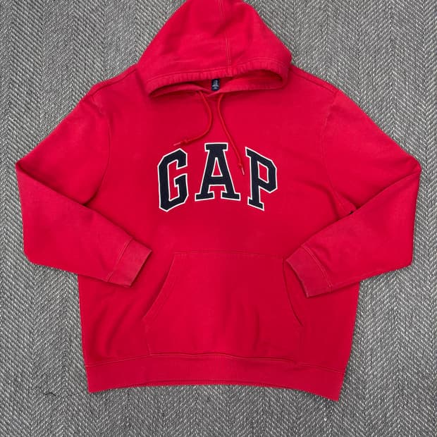 GAP 갭 후드티 레드