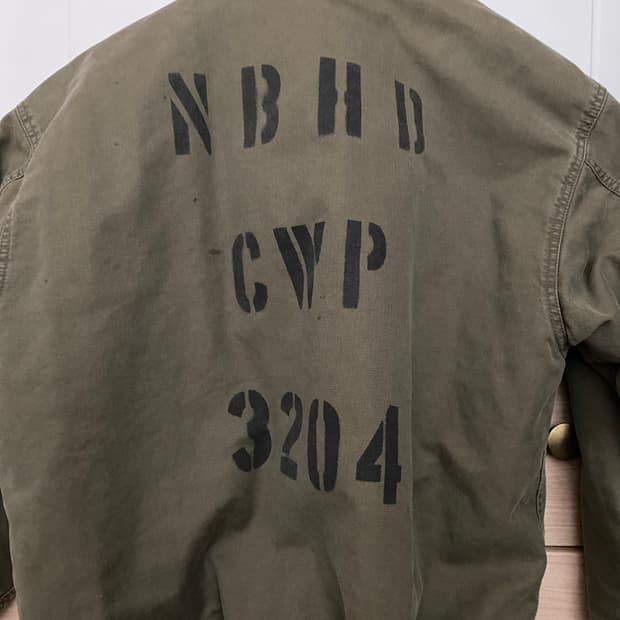 네이버후드 덱자켓 / NBHD 밀리터리 마린