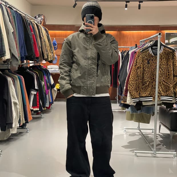 90's 탱커 스타일 자켓  