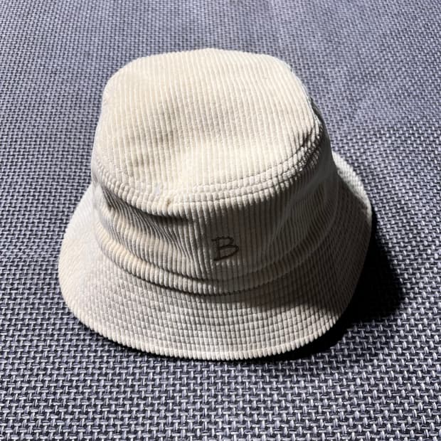 BEAMS 골덴 버킷햇