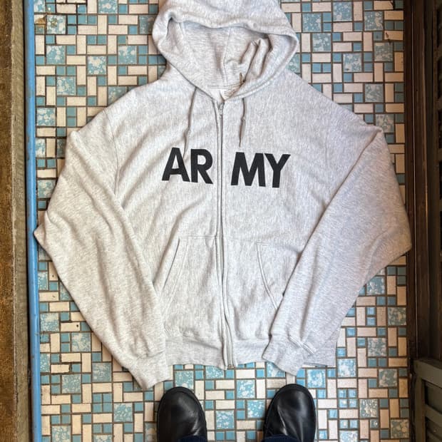 9Os U.S. Army PFU Full Zip Hoodie