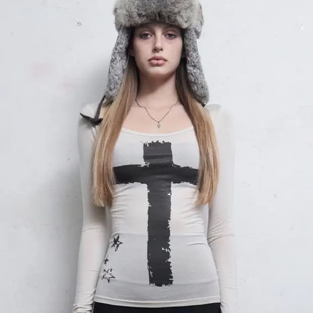 힐다 이멀전시 롱슬리브 베이지