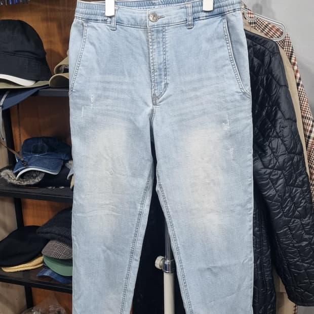 연청 배기핏 바지 (코오롱 시리즈제품) 30사이즈 3번내외착용