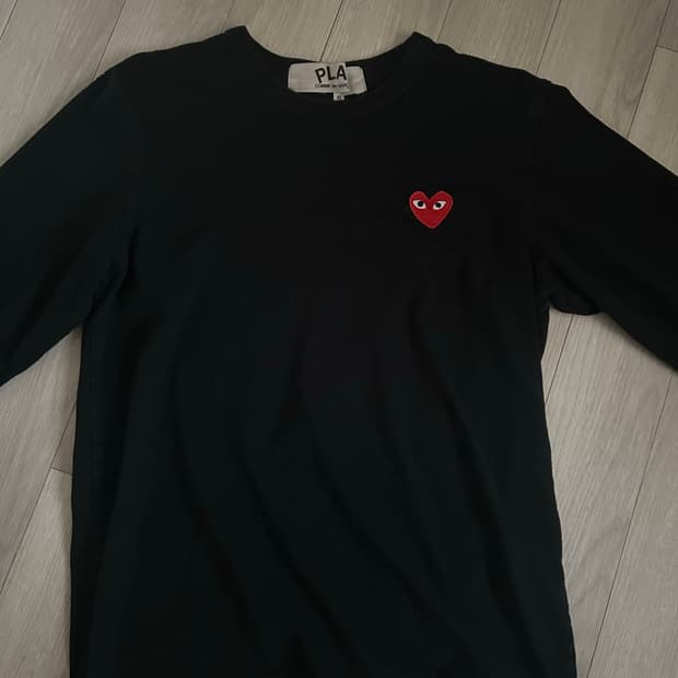 꼼데가르송 롱슬리브 S