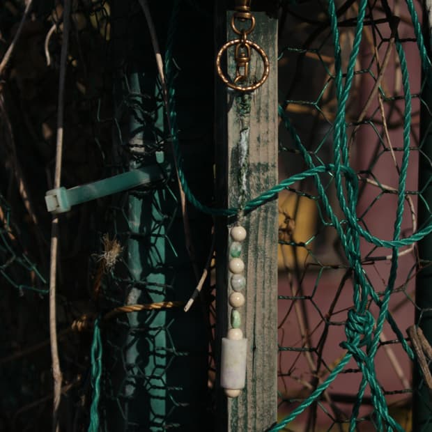 라벤더옥 열쇠고리